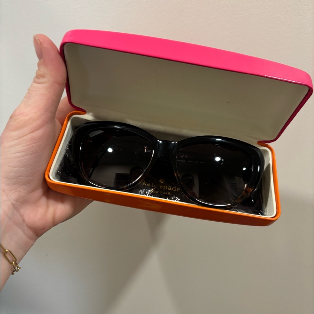 Kate Spade EMALEE/S Sunglasses with Pink and Orange Case and original lens cloth